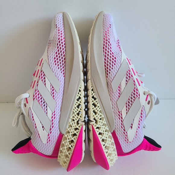 NEW Adidas Womens 4DFWD Pulse Running Shoes Q46225 Size 6.5 White Pink - Picture 4 of 8